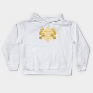 Happy Birthday to the brother who has the best sister in the world - gold Kids Hoodie